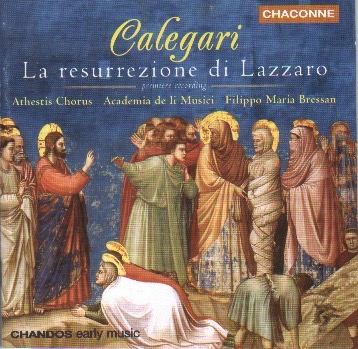 Callegari - La Ressurrezione di Lazzaro